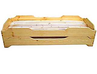 云南兒童松木床